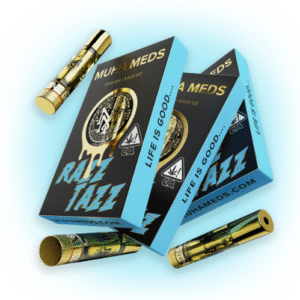 Razz Tazz Muha Meds cart